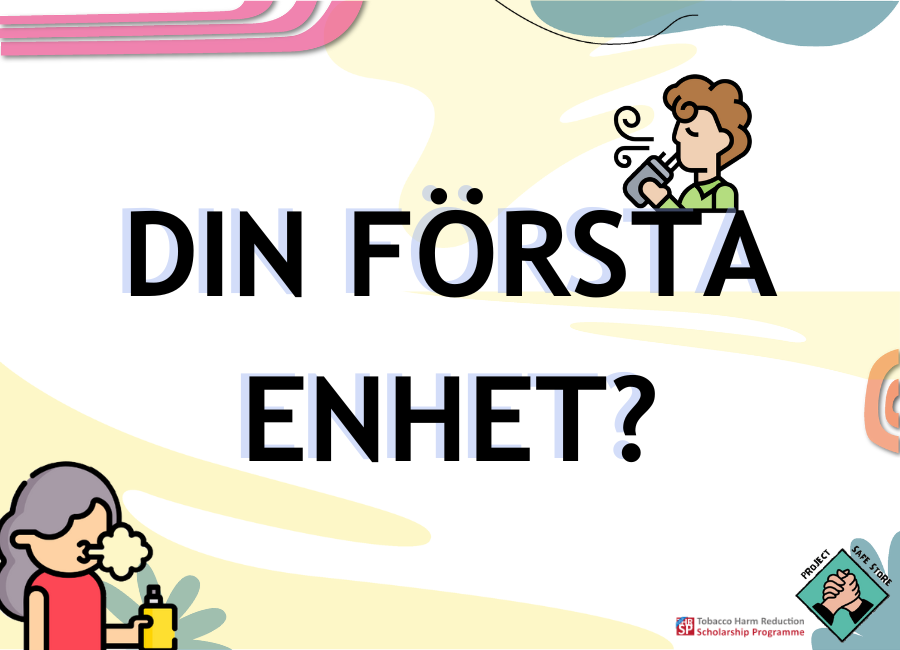 Portada de Din Första Vape: Allt du Behöver Veta